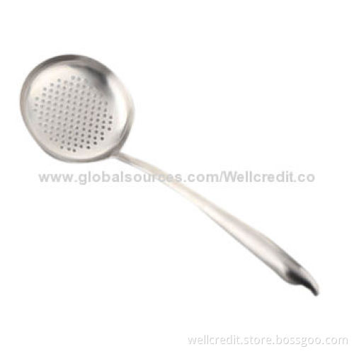 S/S 304 skimming ladle with delicate sanding polishing